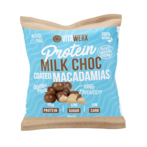 Cafe: Vitawerx Milk Chocolate Coated Macadamias Nuts