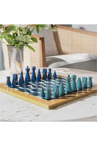 Clothing accessory: Classic Games Chess Set | Lacquered Athena