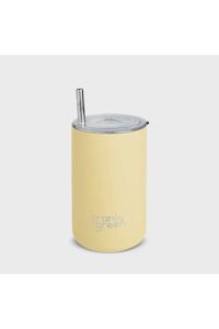 Clothing accessory: Iced Coffee Cup with Straw | Buttermilk