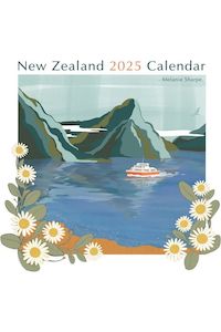 Clothing accessory: Melanie Sharpe 2025 Wall Calendar