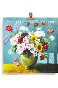 Abbey Merson 2025 Wall Calendar