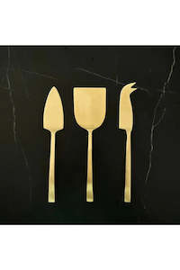 Oro 3Pce Cheese Knife Set