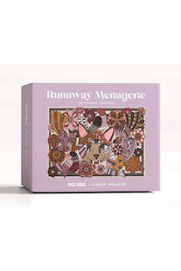 Karen Walker Runaway Menagerie | 1000 Piece Jigsaw  Puzzle