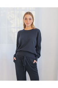 Clothing accessory: Lucy Knit Sweater | Black