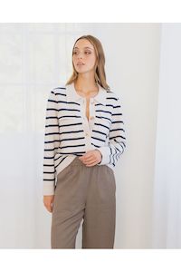 Clothing accessory: Angela Cardigan | Stripe