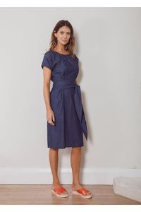 Izzy Dress | Indigo Chambray