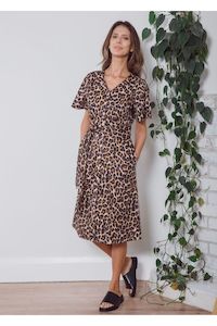 Evelyn Dress | Leopard