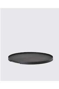 Singles Round Tray | Black