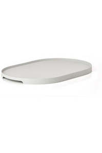 Singles Oval Tray | Grey