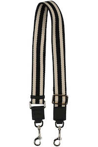 Feature Webbing Strap | Black + White