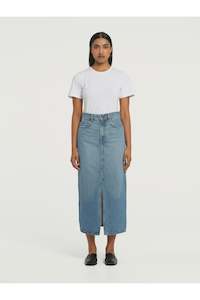 Clothing accessory: Avery Denim Skirt | Revel