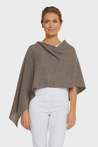 Cashmere Topper | Chestnut