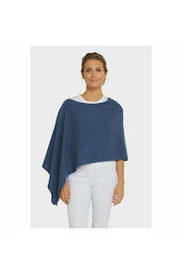 Cashmere Topper | Denim