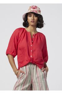 Colourwheel Blouse | Red