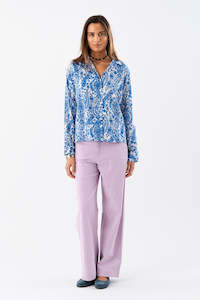 Clothing accessory: Chloe Shirt | Blue Floral