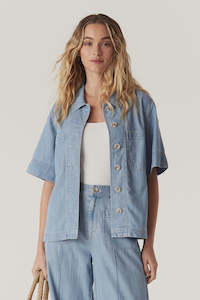 Ellie Top | Chambray