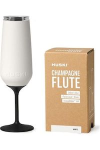 Champagne Flute | White