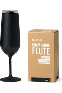 Champagne Flute | Black