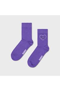 Bow Heart 1/2 Crew Socks