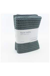 Face Cloth 2 Pack | Sea Foam