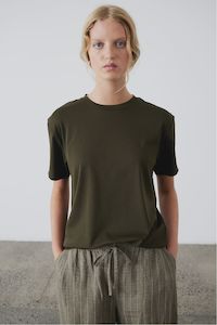 Clothing accessory: Eden T-Shirt | Khaki