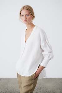 Palma Scoop Blouse