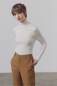 Clothing accessory: Tencel Polo | Milk