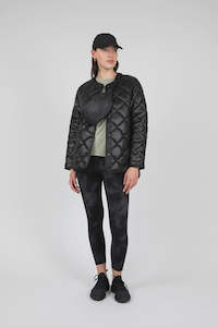 Alpine Quilted Jacket | Black