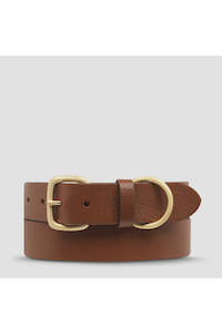 Disarm Belt | Tan + Gold