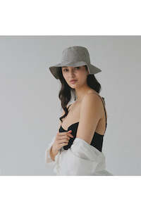 Clothing accessory: Love Bucket Hat | Little Checks