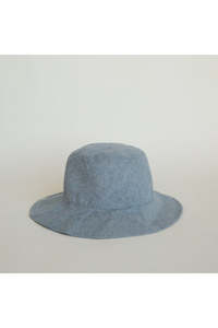 Clothing accessory: Love Bucket Hat | Denim