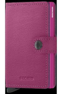 Miniwallet | Crisple Leather | Fuchsia