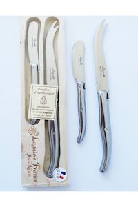 Cheese Knife 2 Piece Set | Full Stainless Steel