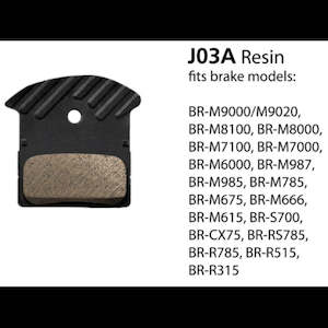 Bicycle and accessory: Shimano J03A Brake Pad