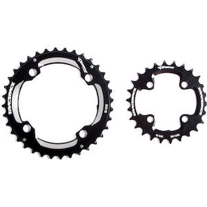 Bicycle and accessory: RACE FACE - TURBINE 2X 104/64BCD