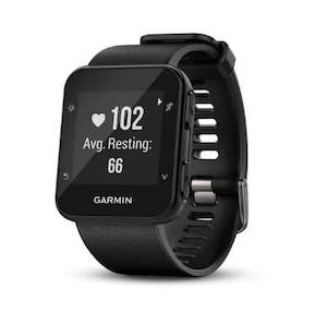 Bicycle and accessory: Garmin Forerunner 35