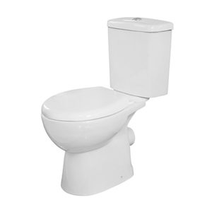 Blanc Rimless P Trap Close Coupled Toilet Suite