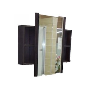 Wanaka 900 Coffee Red Mirror Cabinet