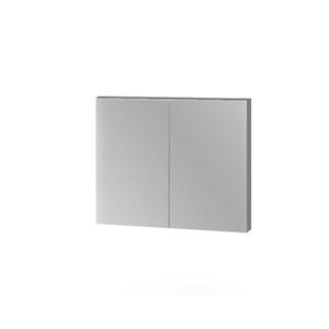 Tiles - floor - retailing: Remarkable 800 650H PVC Mirror Cabinet – White/Black