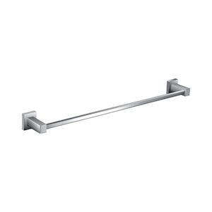 Remarkable Square Single Towel Rail 75cm