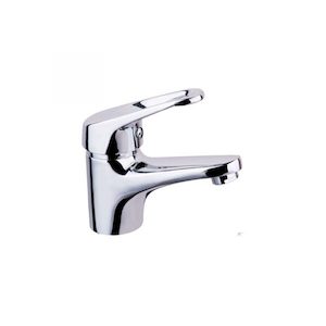 Tiles - floor - retailing: Coromandel HD Curved Handle Basin Mixer