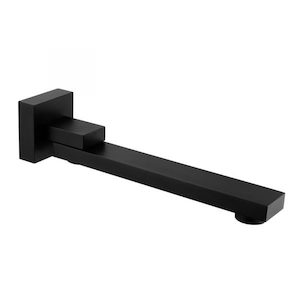 Remarkable Square Swivel Bath Spout Black