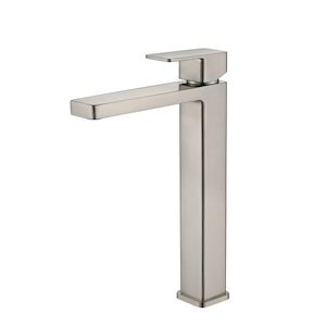 Remarkable High Rise Basin Mixer In Brushed Nickel