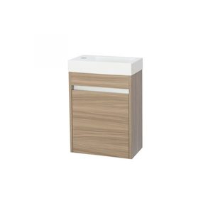 Tiles - floor - retailing: Key 400 Wall Hung Vanity – Light/Dark Oak