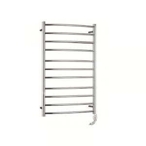 Renwick 11 Curved Round Bars Heated Towel Rails