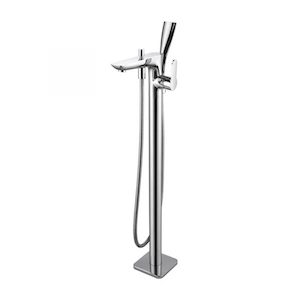 Coromandel Round Freestanding Bath Mixer & Headshower