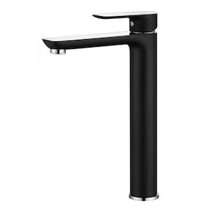 Tiles - floor - retailing: Key Tall Basin Mixer Black