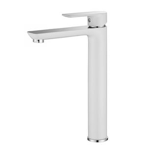 Key Tall Basin Mixer White