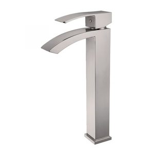 Remarkable Waterfall Handle Tall Basin Mixer