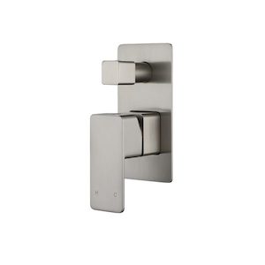 Remarkable Shower Mixer with Divertor in Brushed Nickel